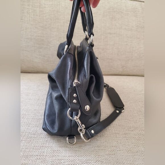 Coach Leather Ashley Satchel Handbag - Picture 5 of 12